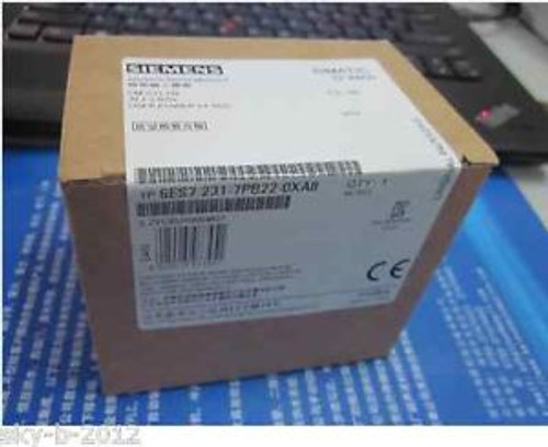 1 pcs new Siemens PLC 6ES7 231-7PB22-0XA8 new in box