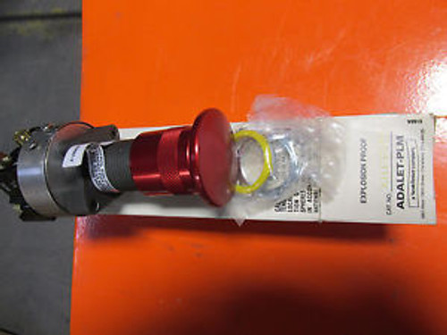 Adalet-Plm #XHPPMS Explosion Proof Emergercy Stop Switch NO/NC NEW!!! in Box