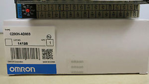 NEW IN BOX OMRON PLC A/D Unit C200H-AD003 C200HAD003
