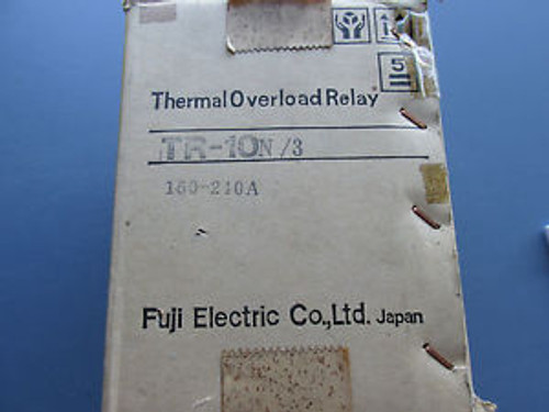Fuji TR-10N/3 Thermal Overload Relay 160-210 Amps NEW!!! in Box