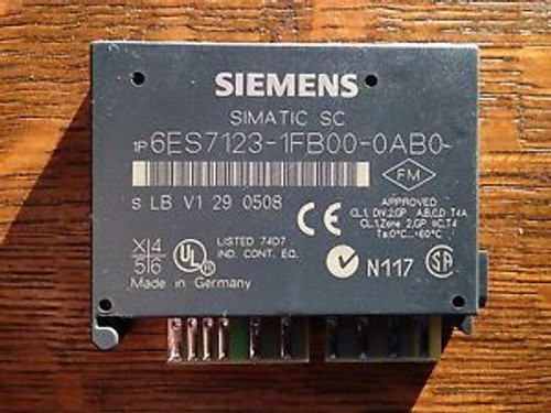 BRAND NEW IN BOX Siemens Simatic SC 6ES7 123-1FB00-0AB0