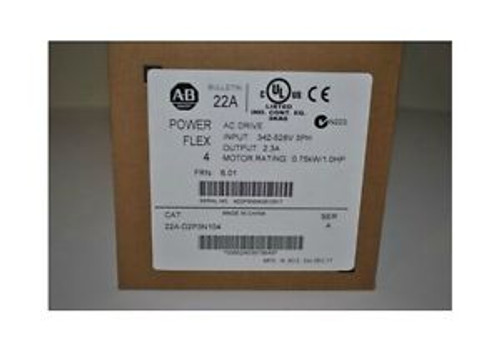 NEW Allen Bradley Inverter 22A-D2P3N4 Powerflex4 ariable Frequency AC Drive