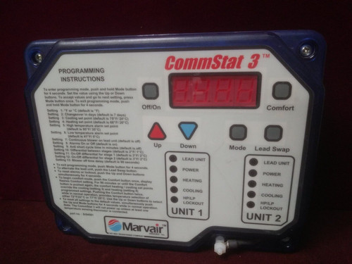 Marvair Commstat 3 Hvac Controller  S/04581