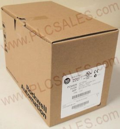 Allen Bradley 22D-D4P0N104  |  PowerFlex 40P 2.0Hp - Mfg 2013  NewFS