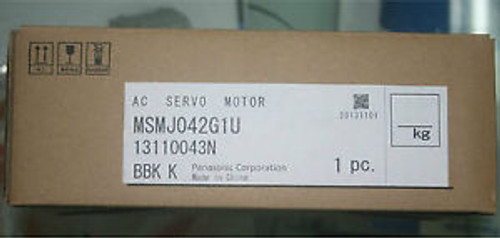 NEW IN BOX Panasonic AC Servo Motor MSMJ042G1U 400W