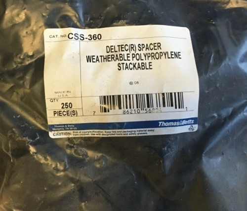 (1500) Thomas & Betts Deltec Css-360 Stackable Cable Support Spacers