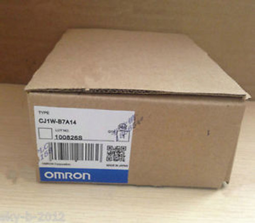 Omron PLC module CJ1W-B7A14 New In Box