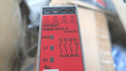 NEW IN BOX  Omron Safety Relay Unit G9SB-3012-A