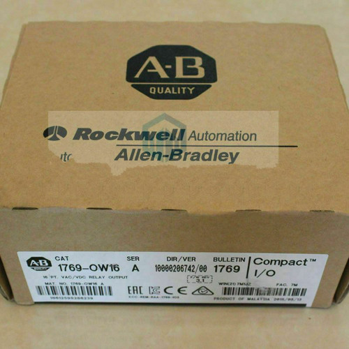 New Sealed Allen Bradley 1769-Ow16 /A Compactlogix Relay Output