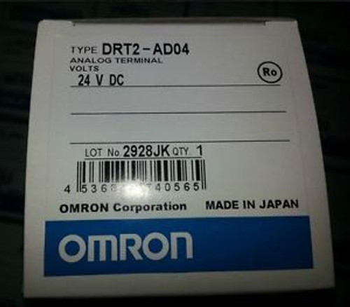 Omron Analog Terminal DRT2-AD04 24VDC NEW IN BOX