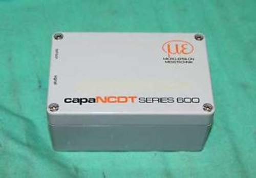 UE Micro-Epsilon capaNCDT Series 600 PA601 1892 Capacitive Displacement System