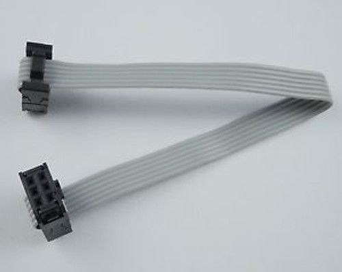 100 Pcs 2.54mm Pitch 2x3Pin 6 Pin 6 Wire IDC Flat Ribbon Cable Length 10CM