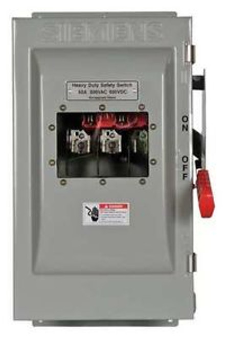 SIEMENS HNF362JW Safety Switch,60A,600VAC,3PH