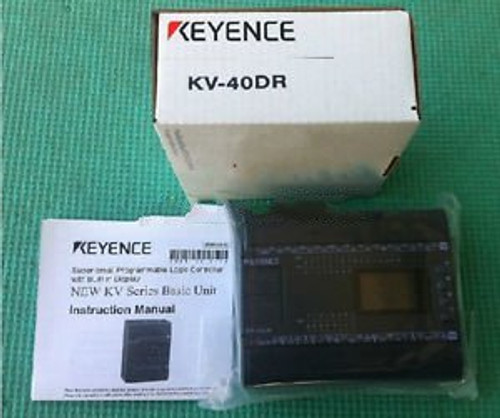 NEW Keyence programmable controller KV-40DR good in condition for industry use