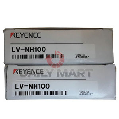 KEYENCE LV-NH100 LVNH100 TRANSMISSIVE DIGITAL LASER SENSOR 10-MM WIDE PLC NEW