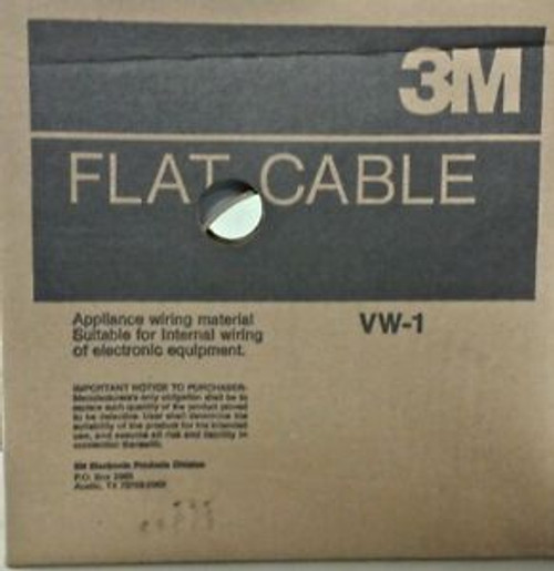 500ft  3M VW-1 FLAT CABLE SPLICE LENGTH RIBBON CABLE  5 rolls of 100FT