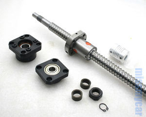 Ballscrew1605-300/450/1100+3 BK/BF+3 Coupler+2 linear rail 1000mm+ 2 drag chain