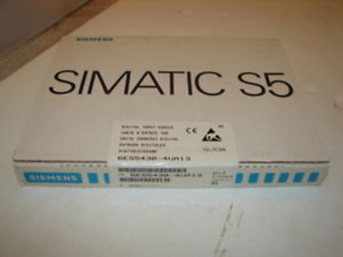 SIEMENS 6ES5-430-4UA13/6ES54-30-4UA13/6ES5430-4UA13/6ES54304UA13 INPUT New-FS