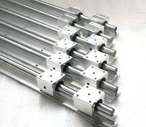 6pcs SBR16-265/1065/1335mm fully supported linear rail shaft rod+12pcs SBR16UU