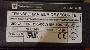 ABL-6TS25B Telemechanique Sicherheitstransformator ABL6TS25B 059802  Stock@DUBAI