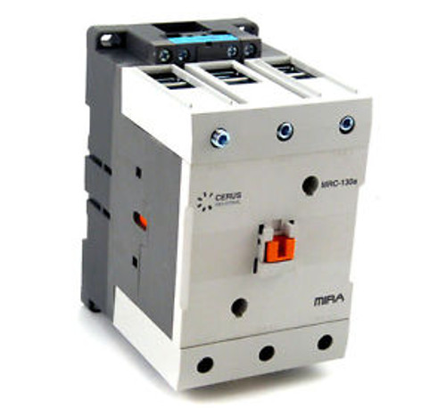 NEW Cerus MRC-130-220 MRC130 130 Amp 220 Volt 3-Pole Non Reversing Contactor