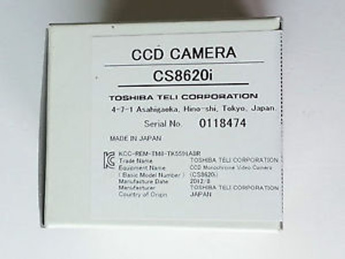 NEW Plastic SEALED TOSHIBA TELI CCD Camera CS8620i