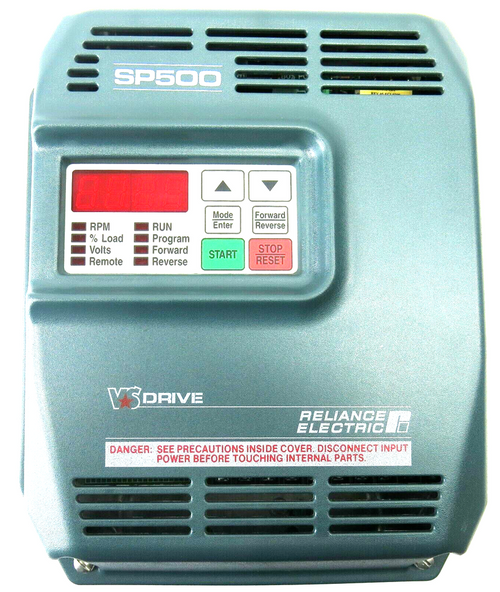 RELIANCE ELECTRIC AC DRIVE - SP500 380-460VAC. 2.5A . 1/4 - 1 HP ROCKWELL