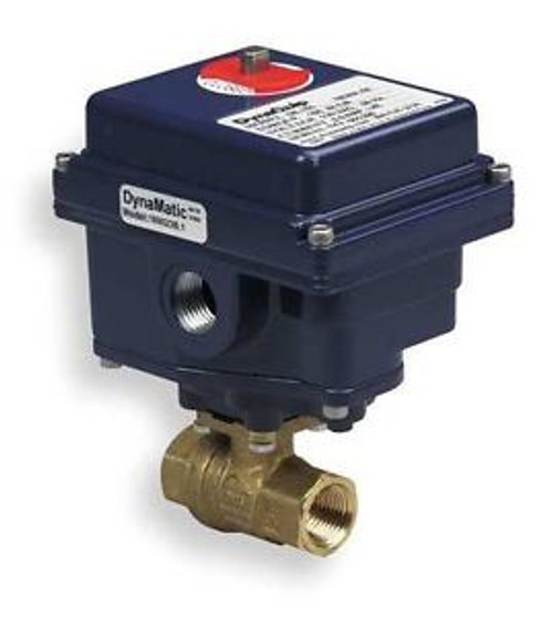 DYNAQUIP CONTROLS EHH25ATE20H Electronic Ball Valve, Brass, 1 In.