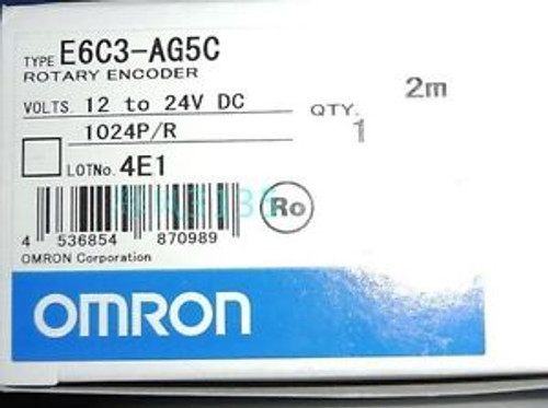 New OMRON Rotary Encoder Absolute E6C3-AG5C 1024P/R E6C3AG5C