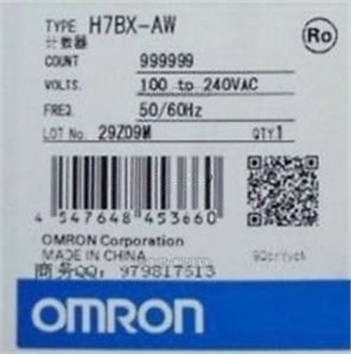 AC100-240V H7BX-AW OMRON H7BXAW AUTOMATION SYSTEM BRAND NEW 1PC COUNTER 999999
