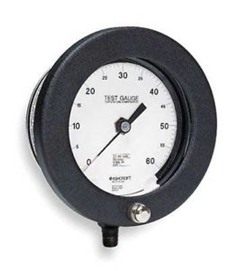 ASHCROFT 60-1082PS 02L 1000 PSI Pressure Gauge, 0 to 1000 psi, 6In, 1/4In