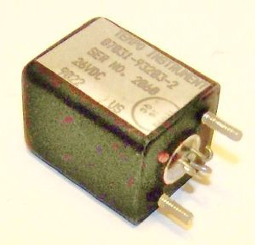 TEMPO 93203-2 NEW AIRCRAFT RELAY .50 MA 26 VDC NSN  5945-00-907-3187