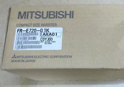 1PCS New Mitsubishi Inverter FR-E720-0.1K 220V-0.1KW