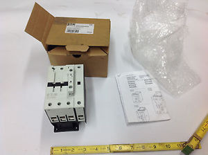 Eaton XTCF080D00TD Contactor 4P, 80A, Frame D, 24-27VDC Coil NEW IN BOX
