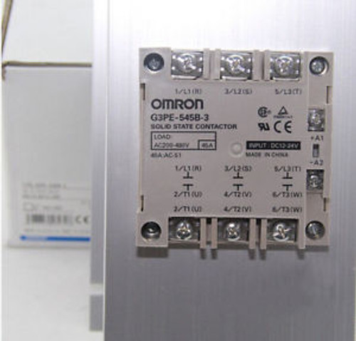 NEW OMRON Solid State Relay G3PE-545B-3 12-24VDC