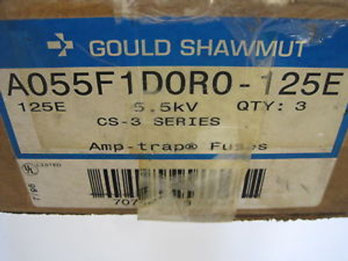 NEW GOULD SHAWMUT A055F1D0R0-125E FUSE