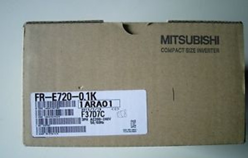 Mitsubishi Inverter FR-E720-0.1K 0.1KW 220V New In Box