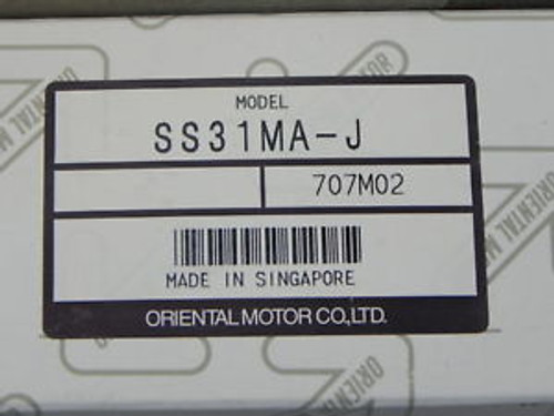New ORIENTAL MOTOR SS31MA-J CONTROL MODULE 3AMP 100VOLT