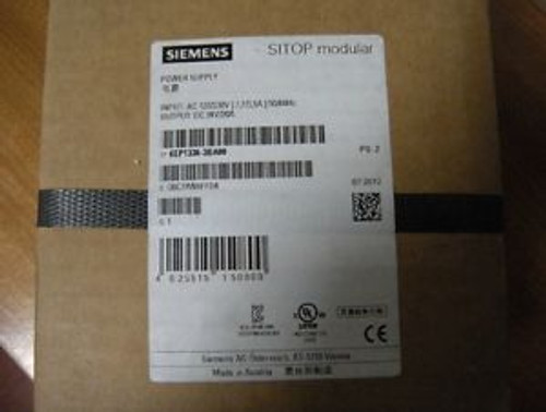 Siemens 6EP1336-3BA00 24VDC 20A Power Supply NEW IN BOX