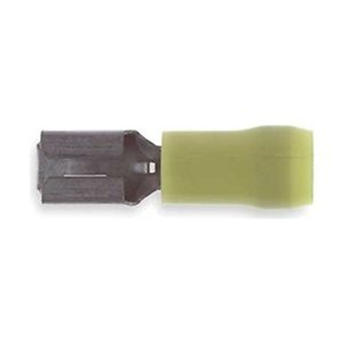 Female Disconnect, Yellow, 12to10 AWG, PK50