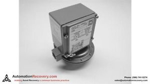 SQUARE D 9012-GKW1 SERIES C PRESSURE SWITCH DUAL STAGE ADJUSTABLE, NEW