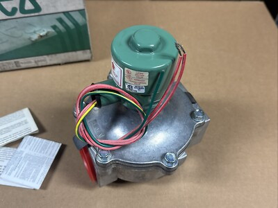 2  8215B080 Asco Gas Valve Automatic Switch Red-Hat 110-120 V. 50-60 Hz New