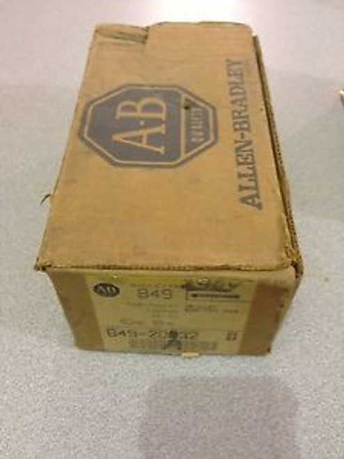 NEW ALLEN-BRADLEY PNEUMATIC TIMING RELAY 849-ZOA32 SERIES B   849-Z0A32