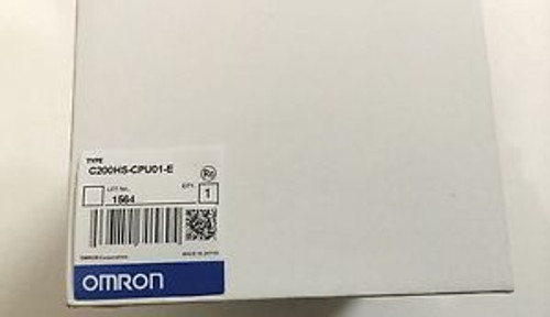 NEW IN BOX OMRON PLC C200HS-CPU01-E