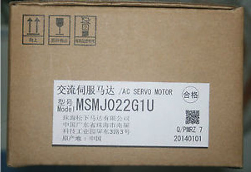NEW IN BOX Panasonic AC Servo Motor MSMJ022G1U 200W