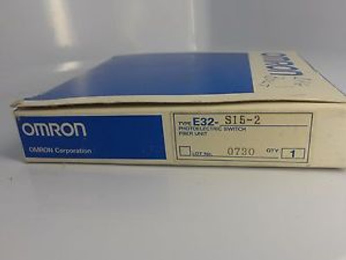 Omron Fiber optics for Luster Sensor  E32-S15-2