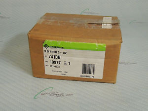 GREENLEE 741BB CONDUIT KNOCK OUT PUNCH SET B - 3 1/2