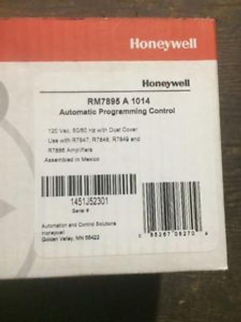 New Honeywell 7800 Series  RM7895 A 1014 Burner Control RM7895A1014 Programming