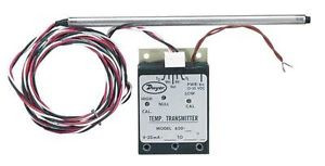 DWYER INSTRUMENTS 650-2 Temperature Transducer, -7 to 49C, 6 In.