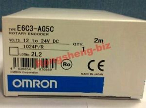 1PC OMRON E6C3-AG5C 1024P/R ROTARY ENCODER NEW IN BOX